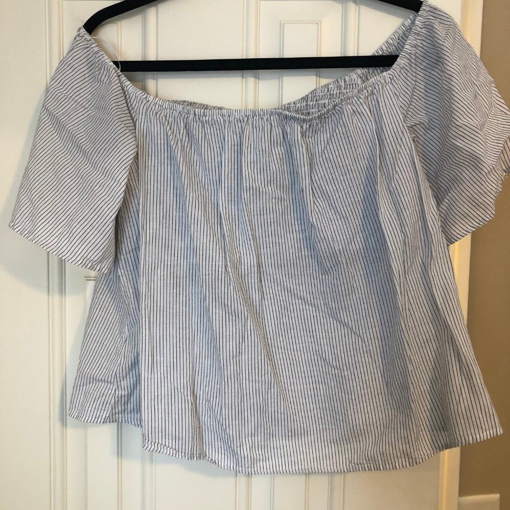 off the shoulder top